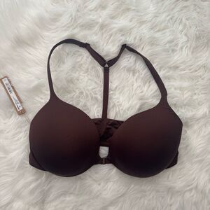 Skims Ultimate Front Close Pushup Bra Cocoa Size 36C